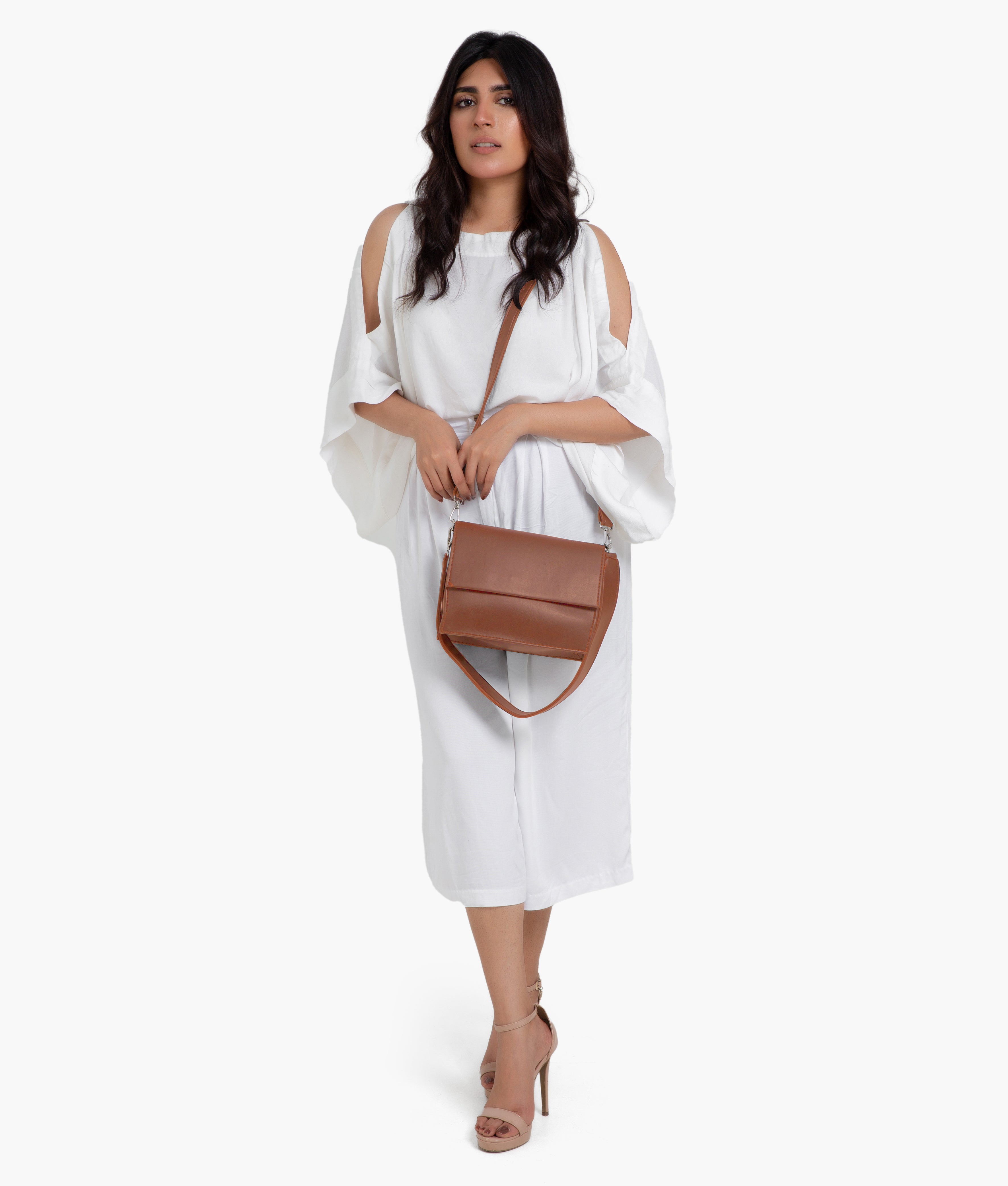 Z.B - Brown mini cross-body bag