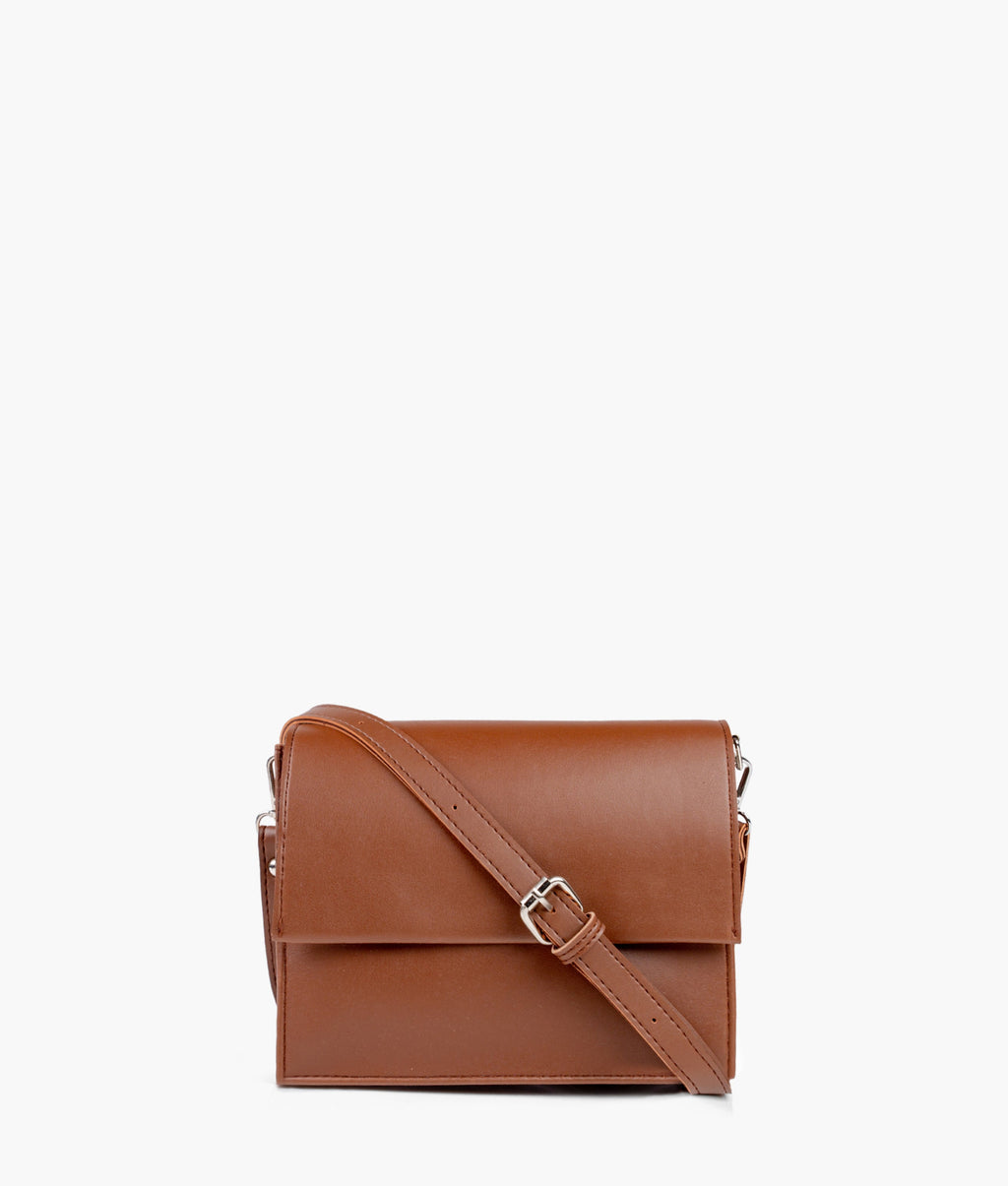Z.B - Brown mini cross-body bag