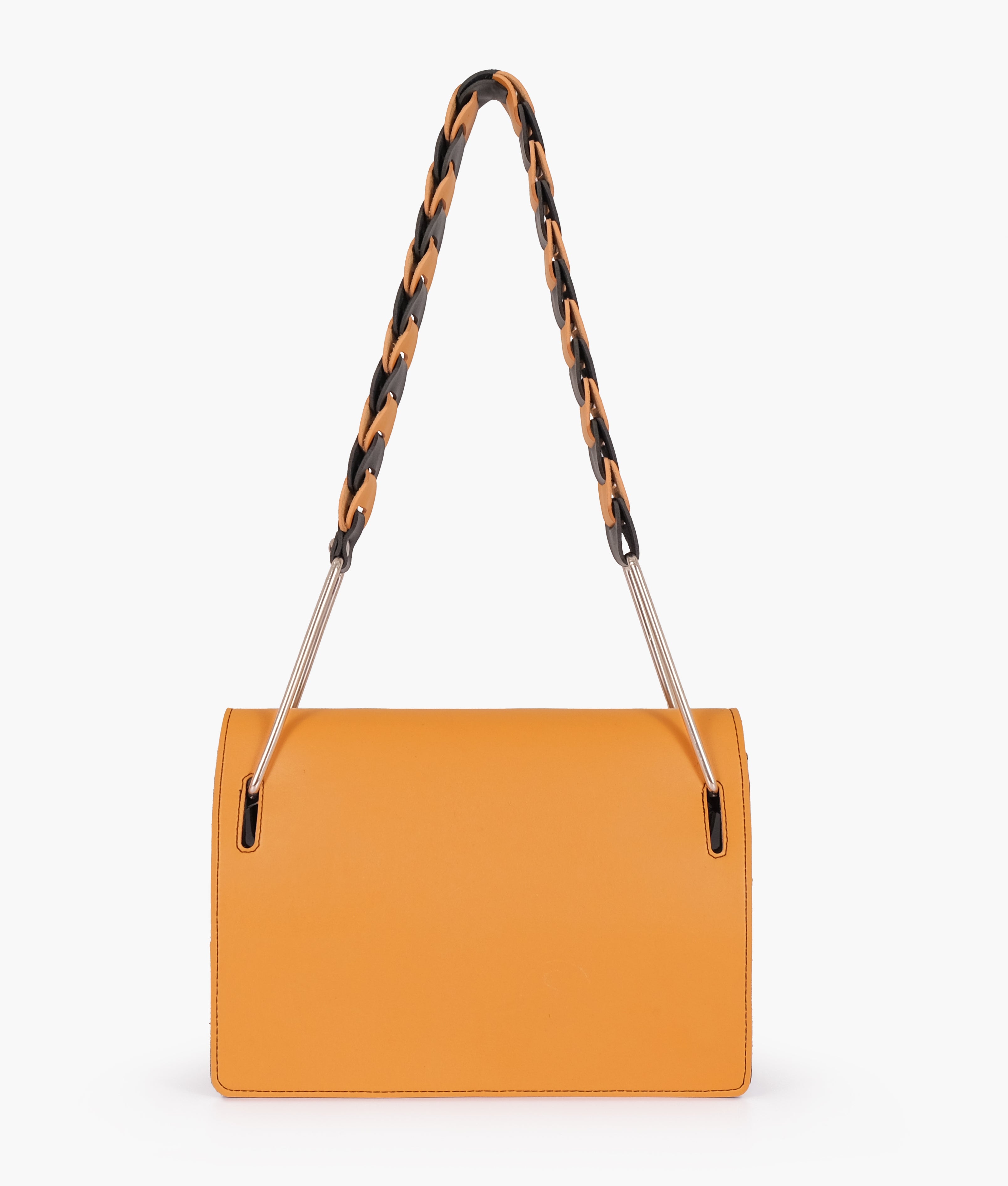 Z.B - Mustard loop strap shoulder bag