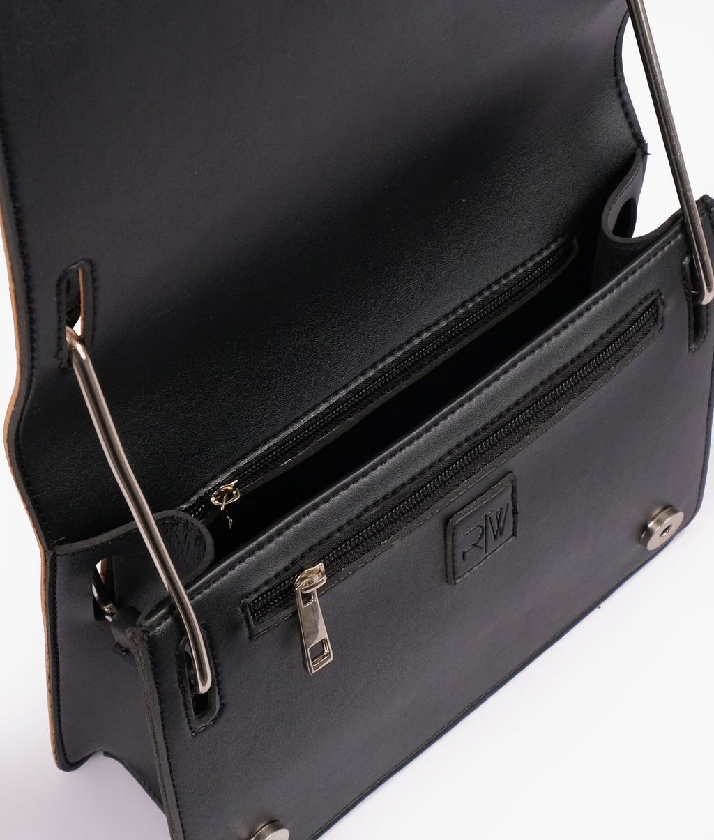 Z.B - Mustard loop strap shoulder bag