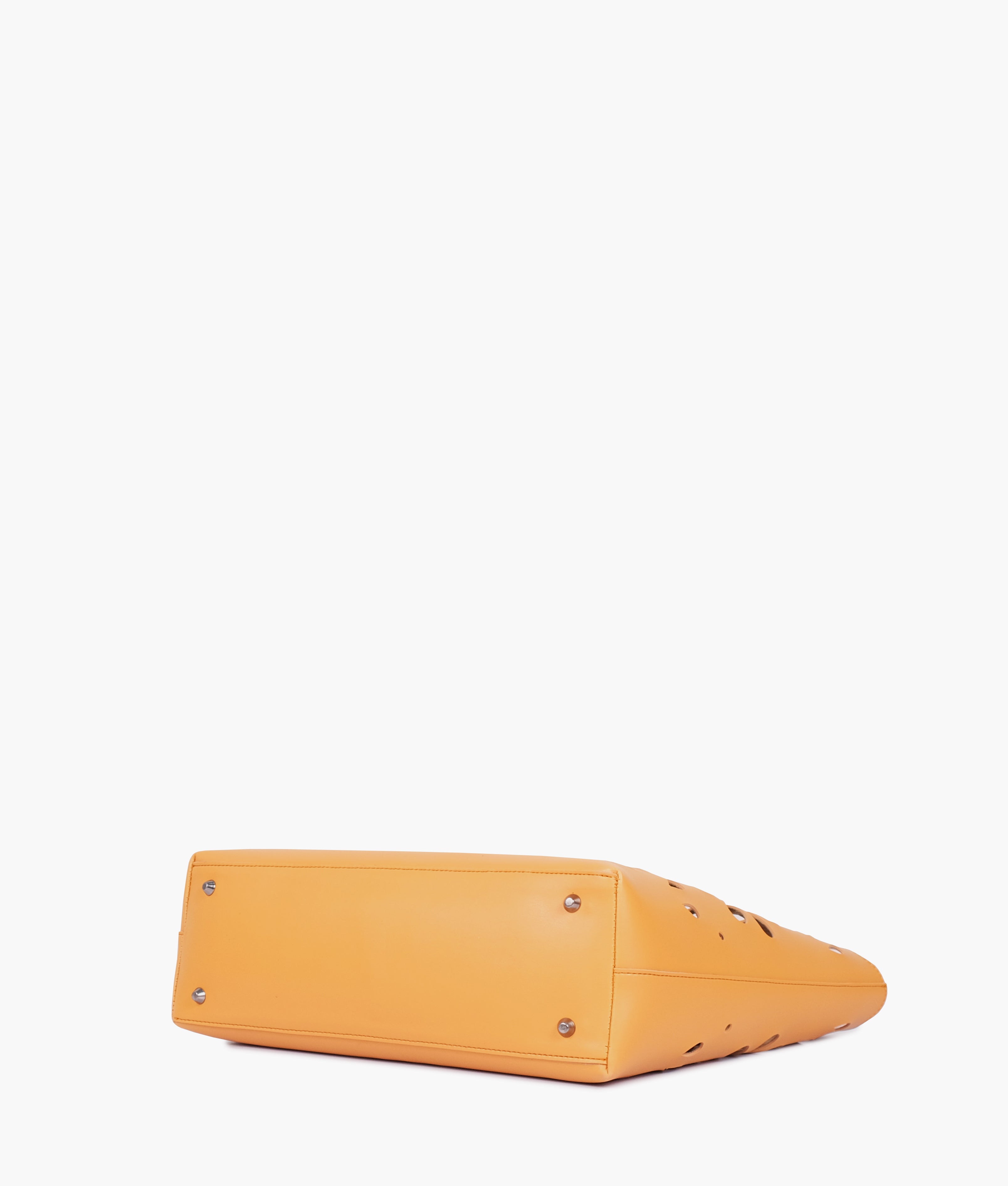 Z.B - Mustard two-piece floral tote