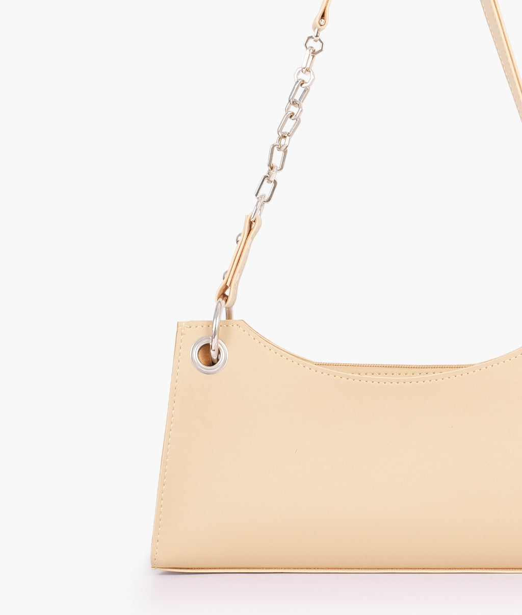 Z.B - Off-white elongated chain handle purse