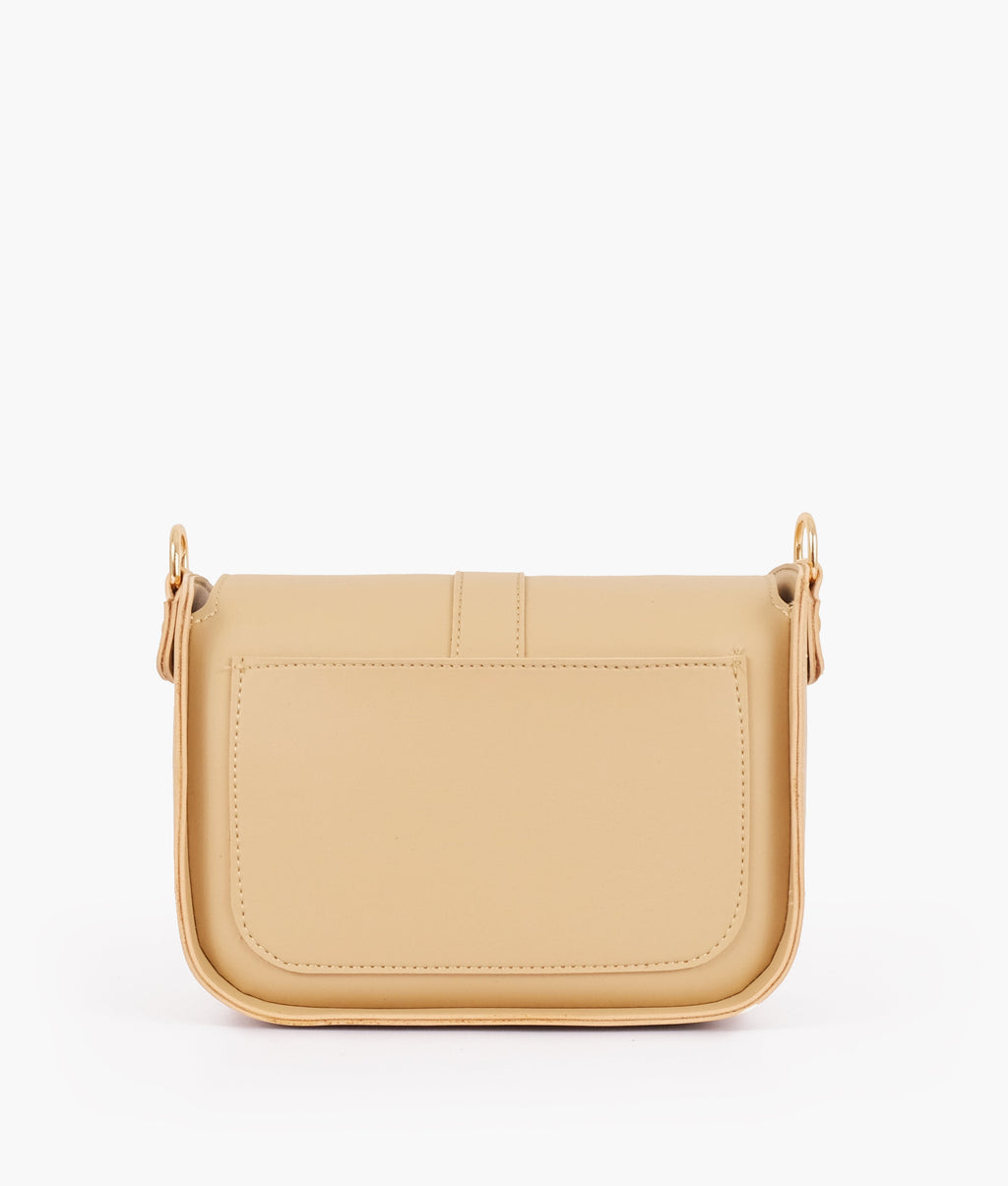 Z.B - Off-white saddle buckle bag