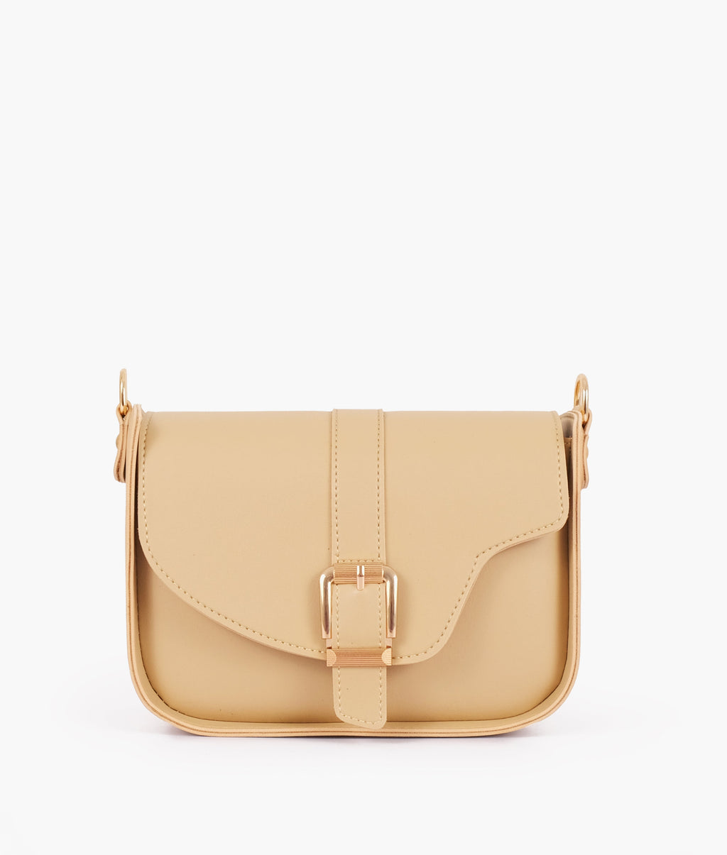 Z.B - Off-white saddle buckle bag