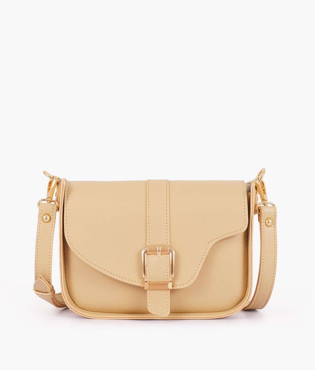Z.B - Off-white saddle buckle bag