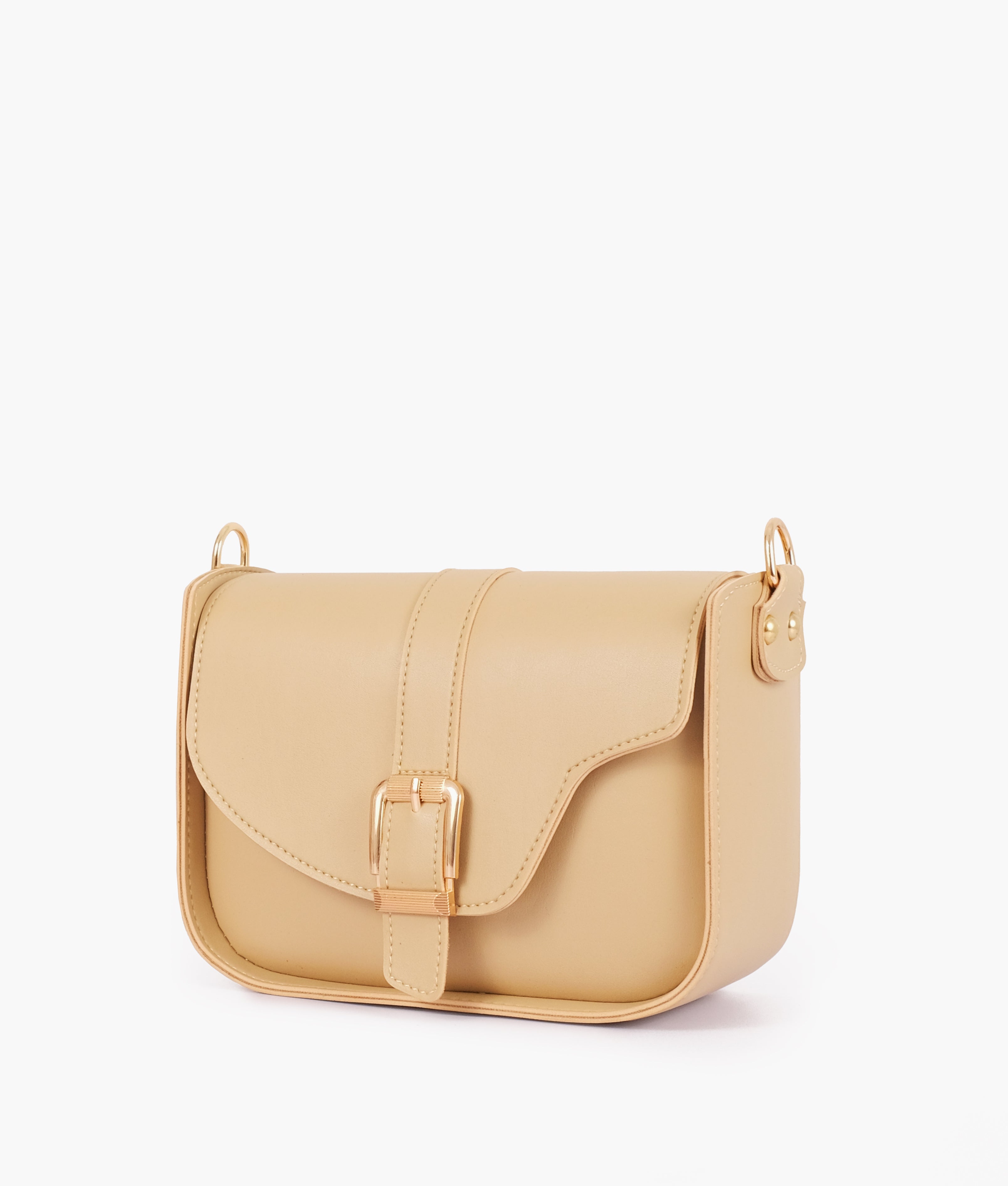 Z.B - Off-white saddle buckle bag