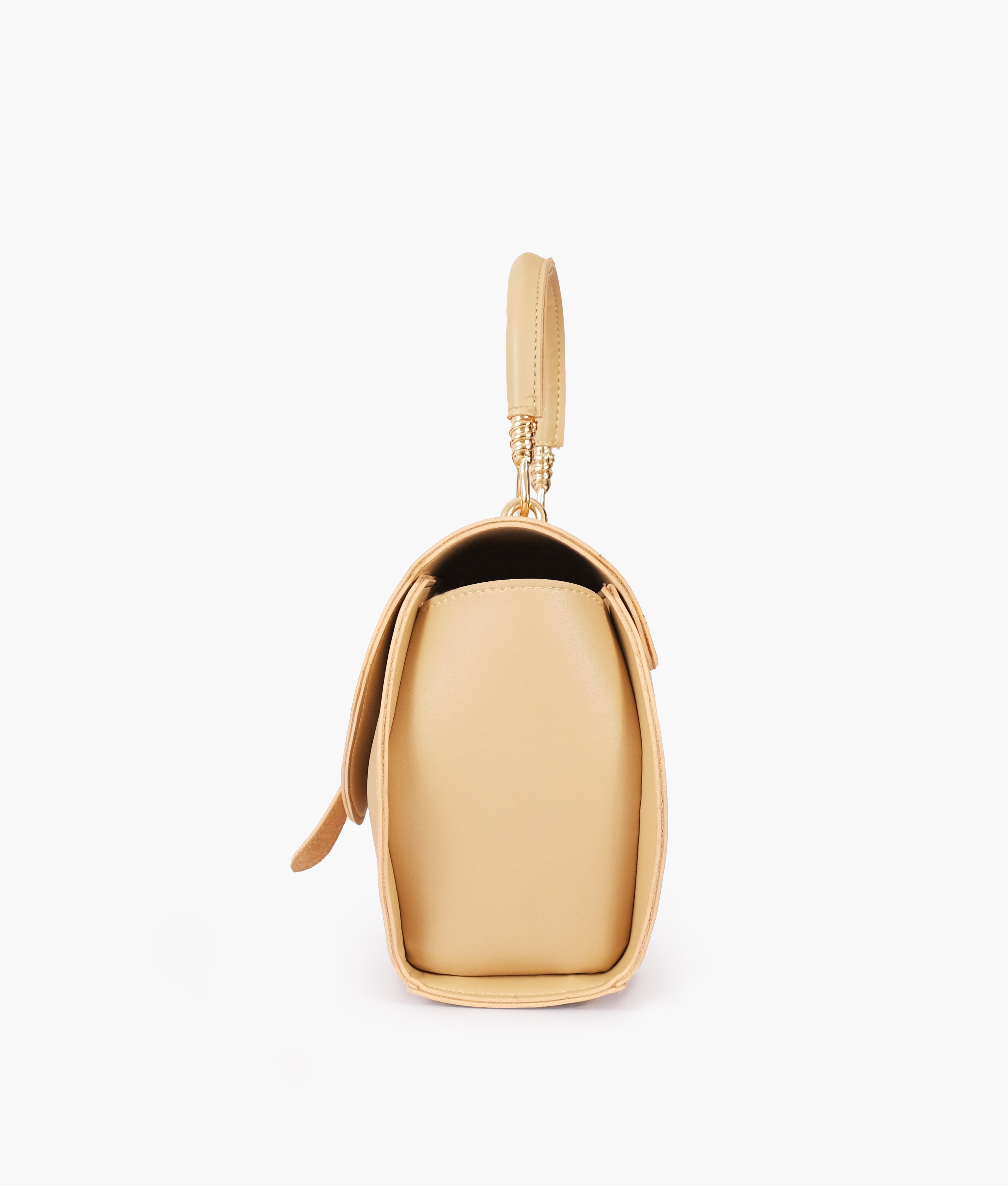 Z.B - Off-white top-handle hexagon bag