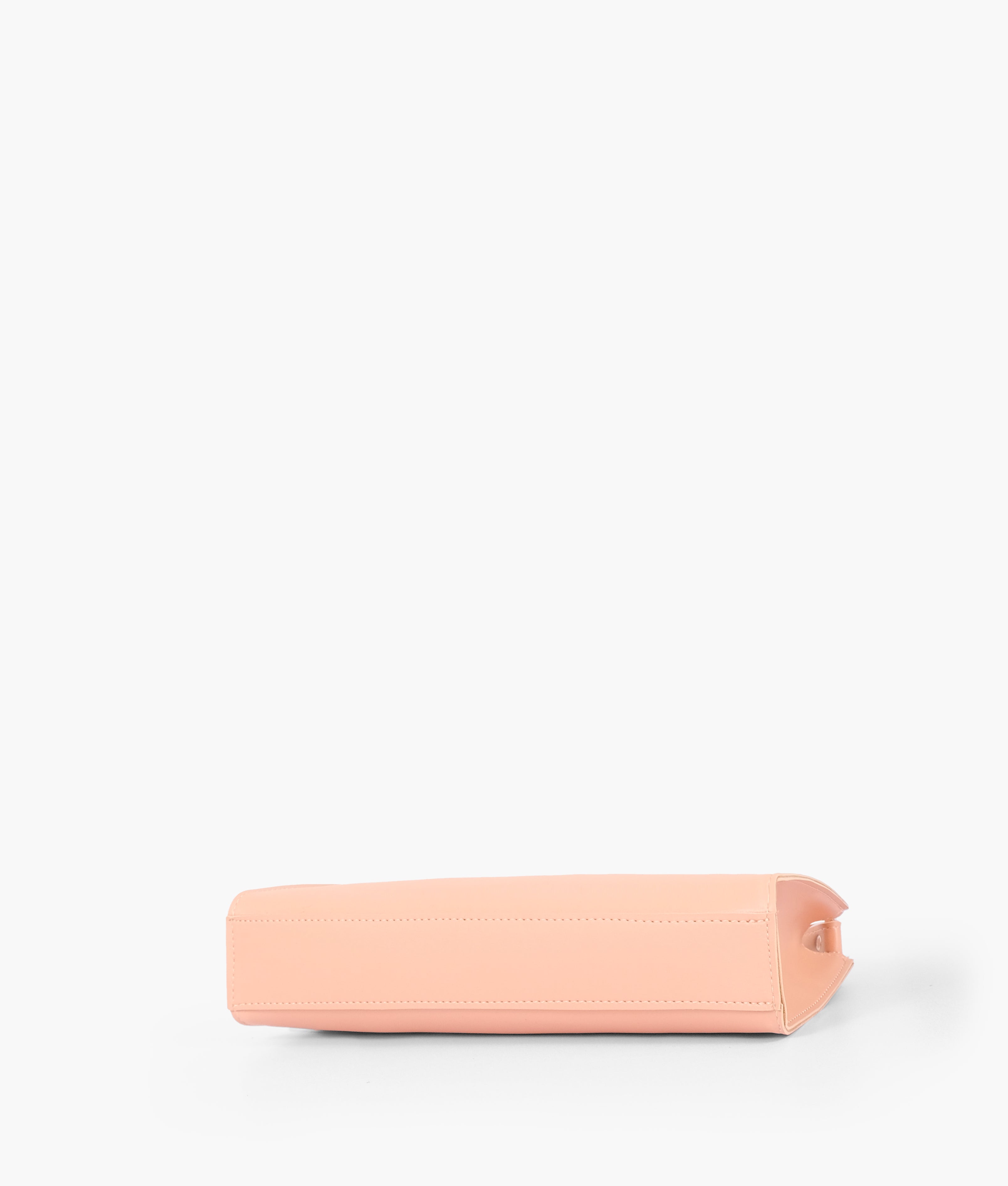 Z.B - Peach elongated chain handle purse