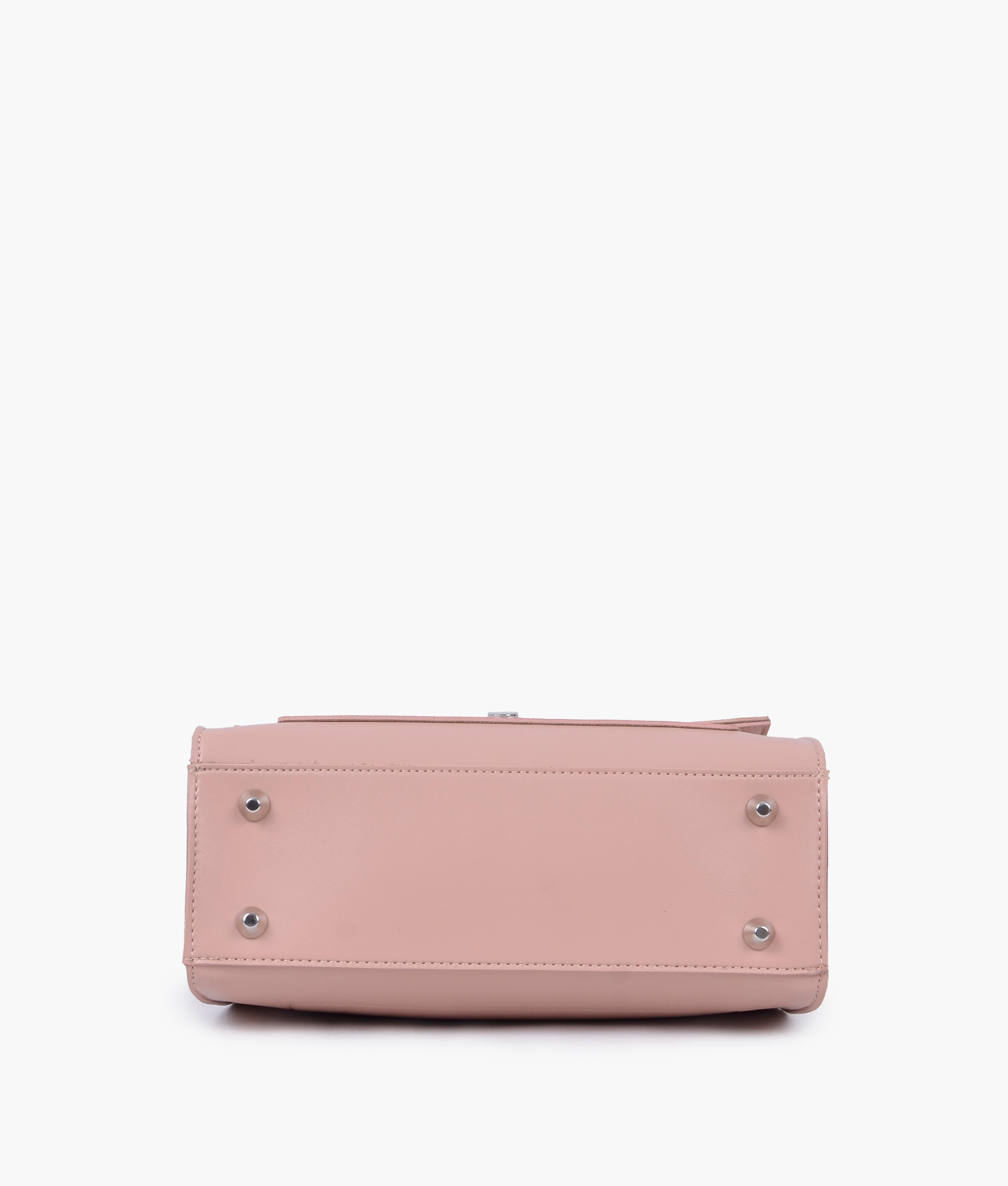 Z.B - Peach push-lock messenger bag