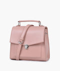 Z.B - Peach push-lock messenger bag