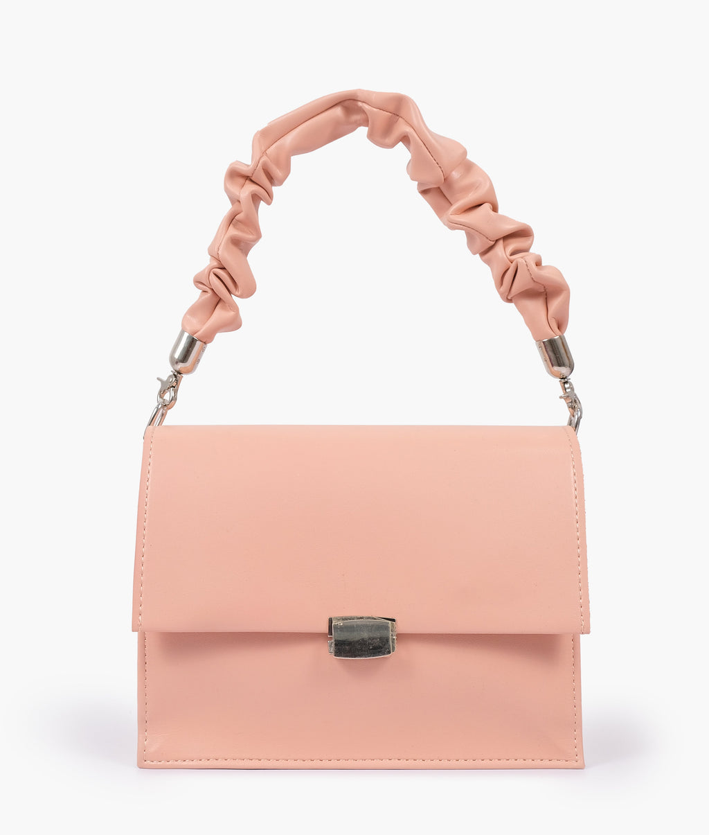 Z.B - Peach top-handle mini cross-body bag
