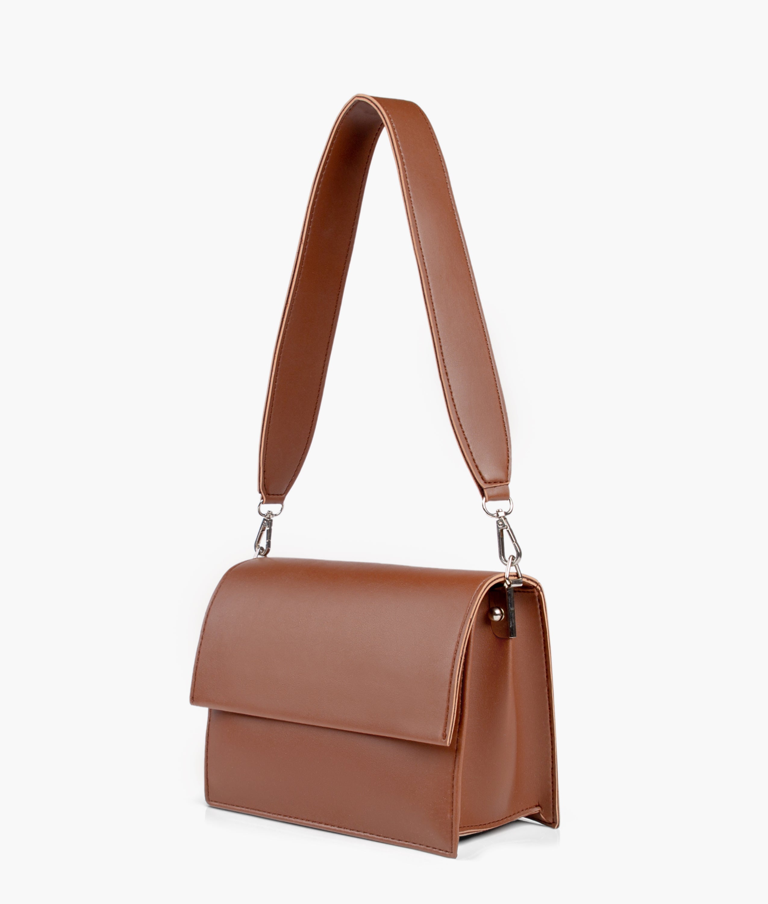 Z.B - Brown mini cross-body bag