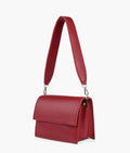 Z.B - Maroon mini cross-body bag