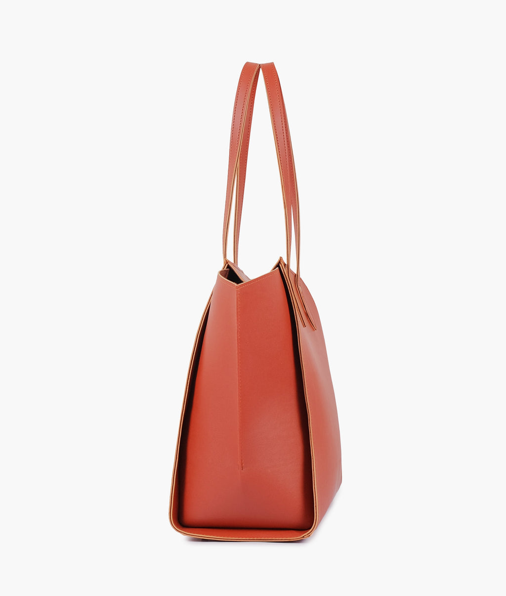 Z.B - Rust classic tote bag