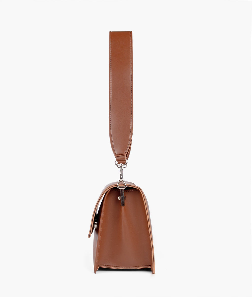 Z.B - Brown mini cross-body bag