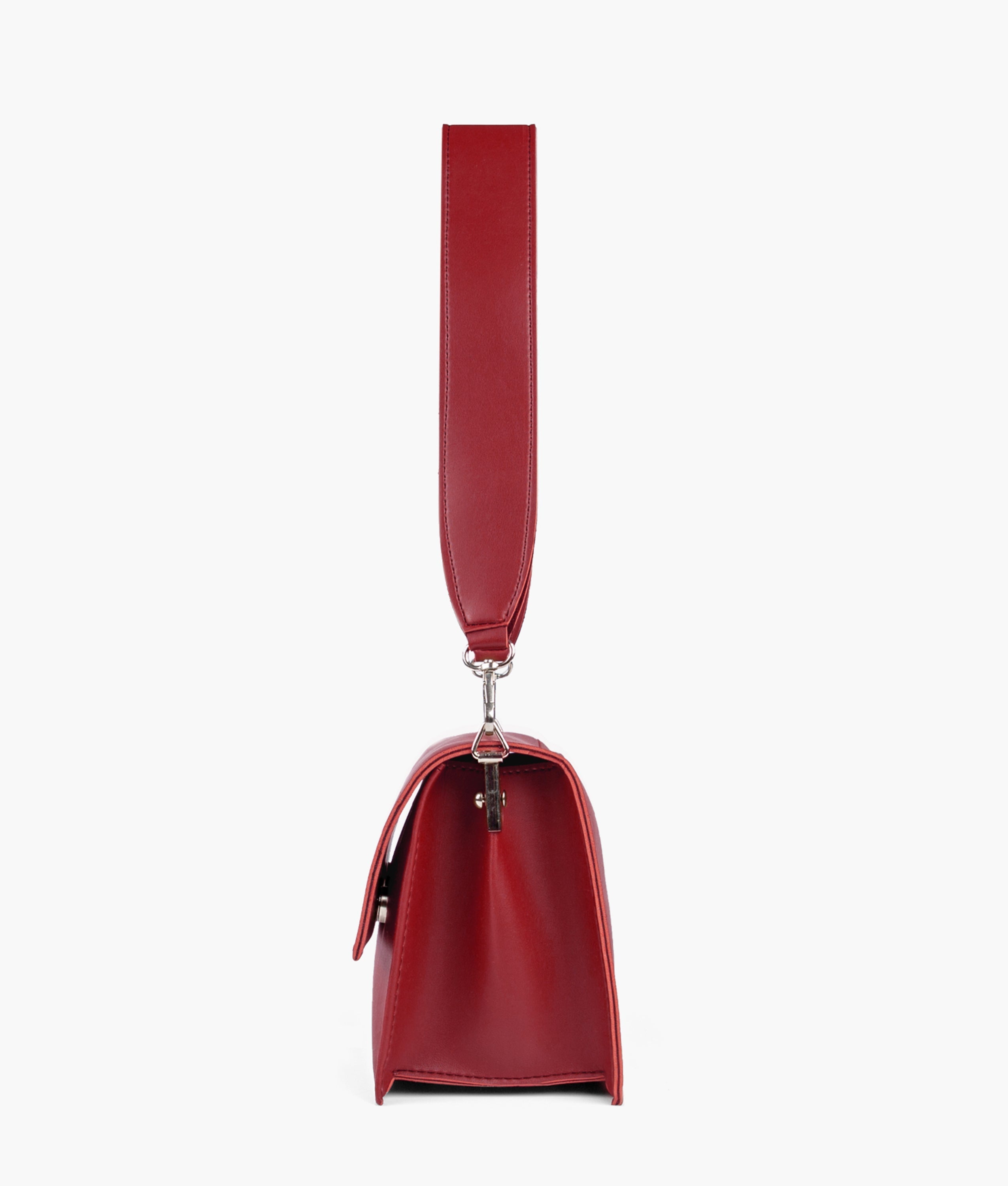 Z.B - Maroon mini cross-body bag